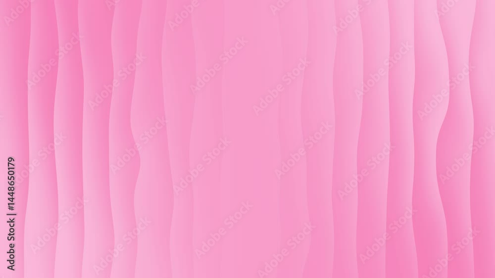 Pink gradient wave abstact motion corporate 4k background looping
