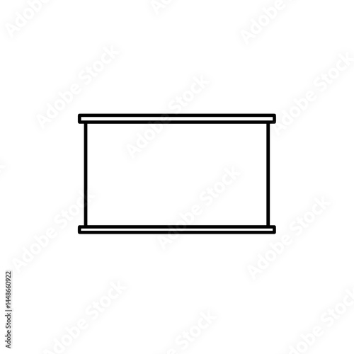 Blank Presentation Board for Business Presentations  