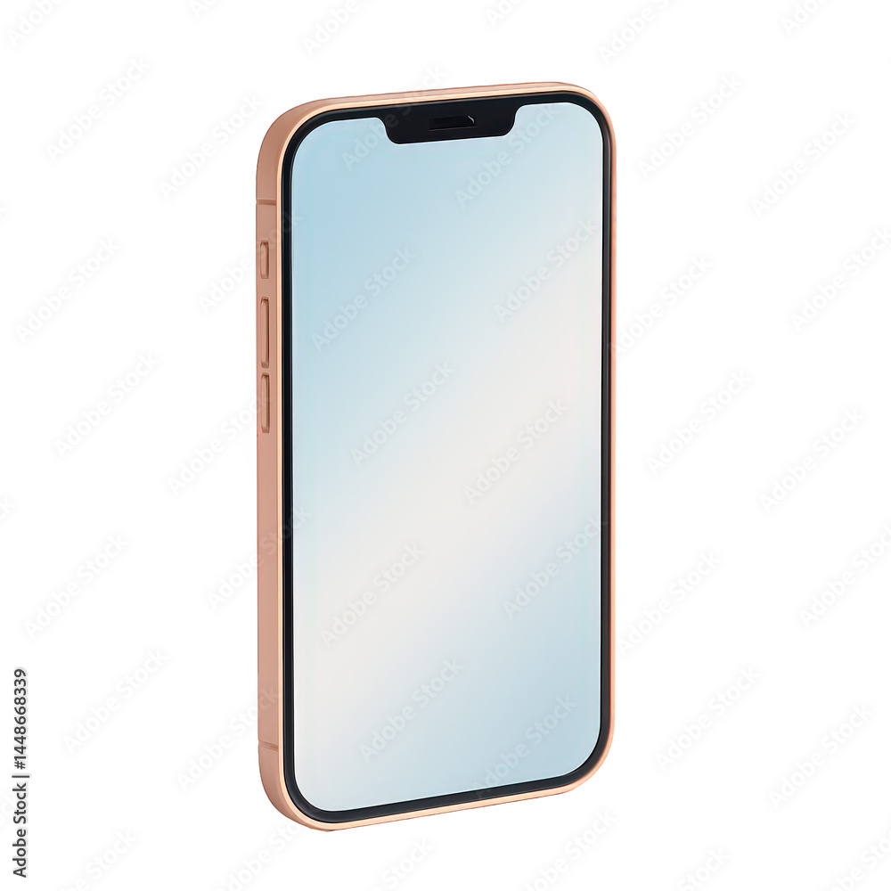 A sleek vertical handheld electronic device with a metallic frame and a vibrant screen display area. A sleek vertical handheld electronic device with a metallic frame and a vibrant screen display area.