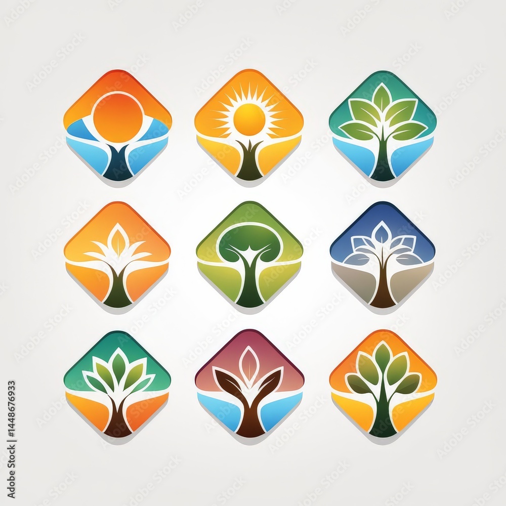 vector illustration of a tree icon vector illustration of a tree icon
