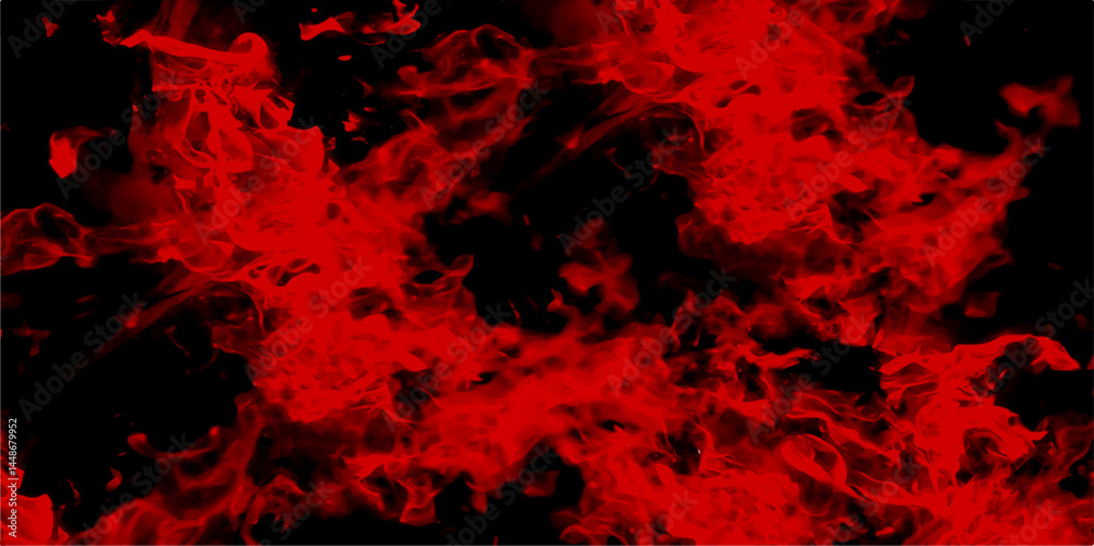 Old vintage retro red background texture. Red grunge watercolor Grunge marbled pattern and fire paint brush strokes. Dark grunge red concrete and horror scary background. Red granite background. 