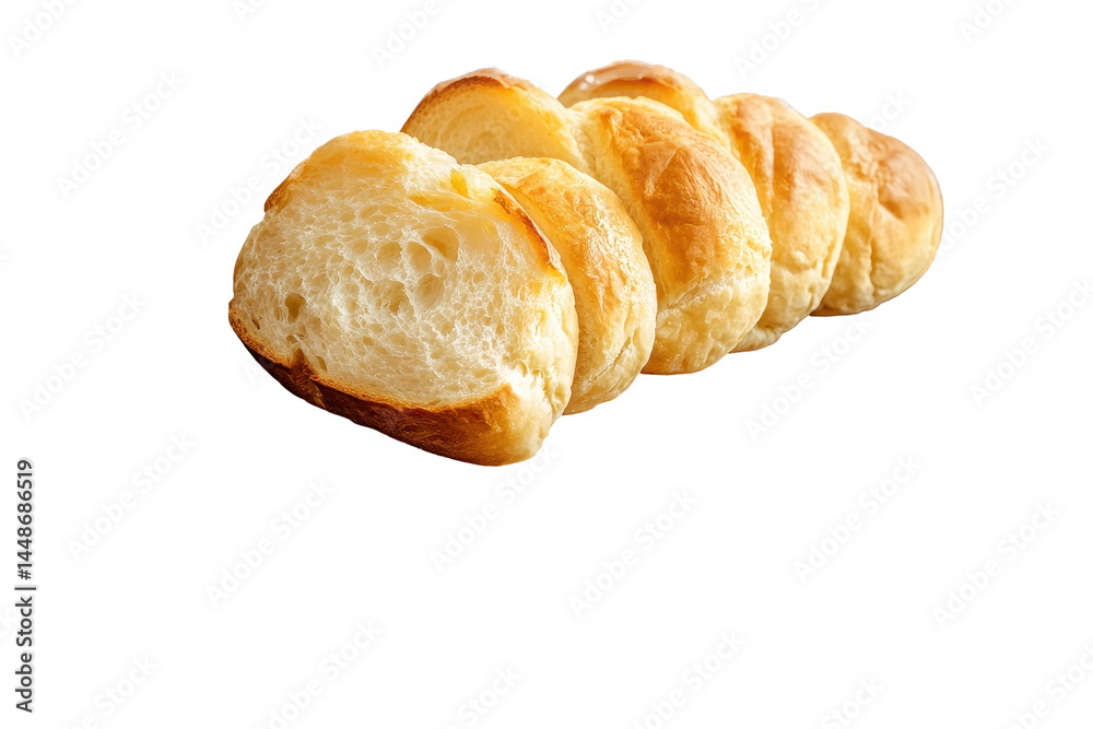 Isolated Sliced Bread Loaf Isolated Sliced Bread Loaf