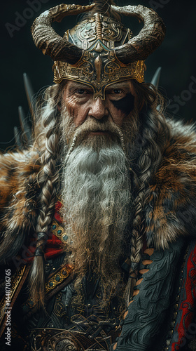 Scarred Skald speaking Ancient Tongues