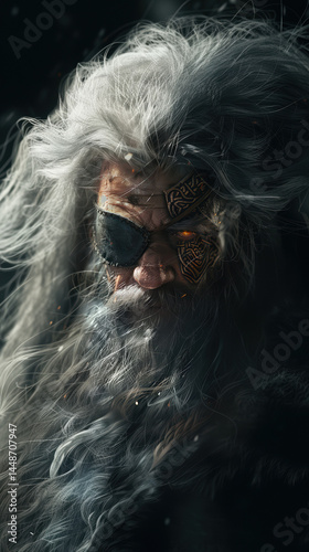 Scarred High Priest guarding the Sacred Flame