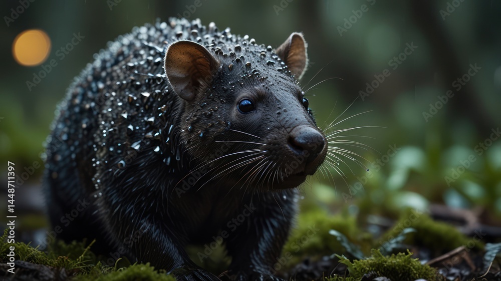 Obraz premium Wet Echimys