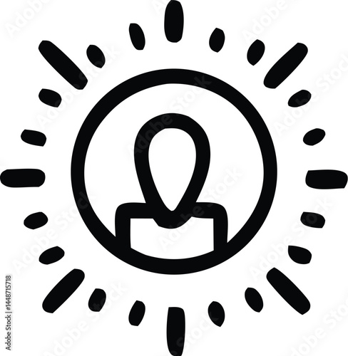 Cybersecurity Icon Set – 20 Modern Outline Icons for Data Protection, VPN, Encryption & Online Safety
