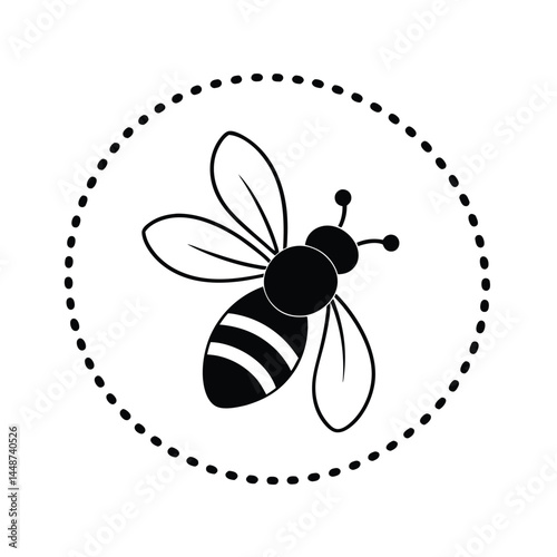 bee and flower