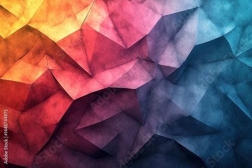 Dynamic abstract gradient digital colorful textured modern design