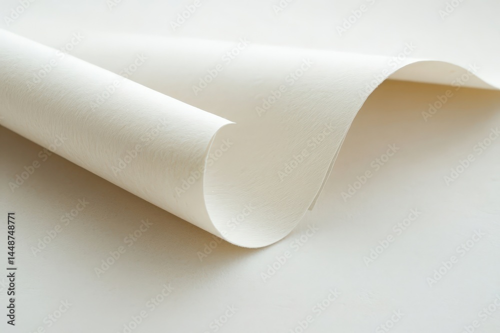 Handmade Paper Texture with Soft Fibrous Grain and Vintage Off-White Tone Handmade Paper Texture with Soft Fibrous Grain and Vintage Off-White Tone