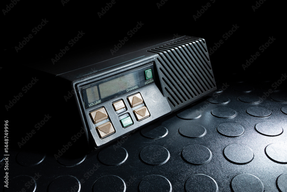 Low lighting on a two way radio