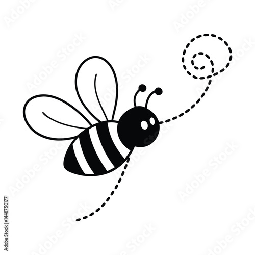 bee and flower