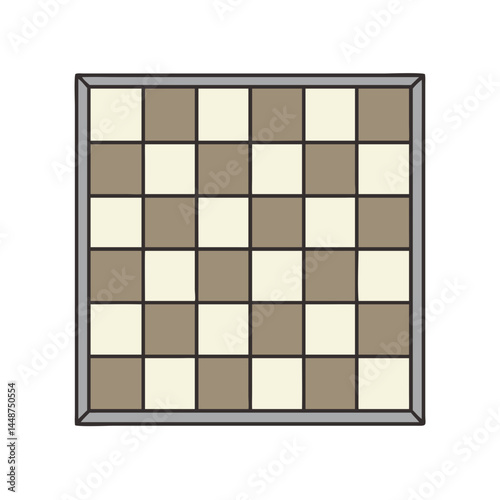Illustration of a chess board checkerboard pattern game board strategy boardgame chess board game