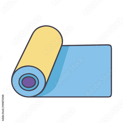 Buy yoga mat pilates exercise fitness mat workout mat gym mat floor mat rolling mat online now