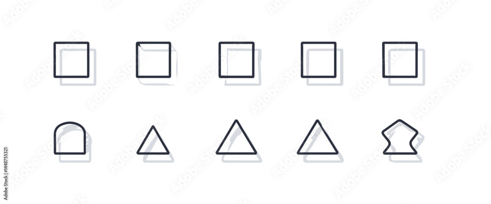 icon sheet, simple shapes, Mat icons icon sheet, simple shapes, Mat icons