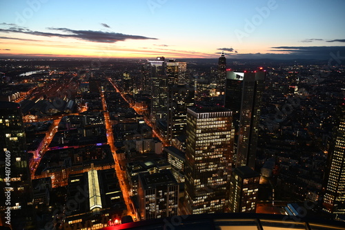Frankfurt, abends
