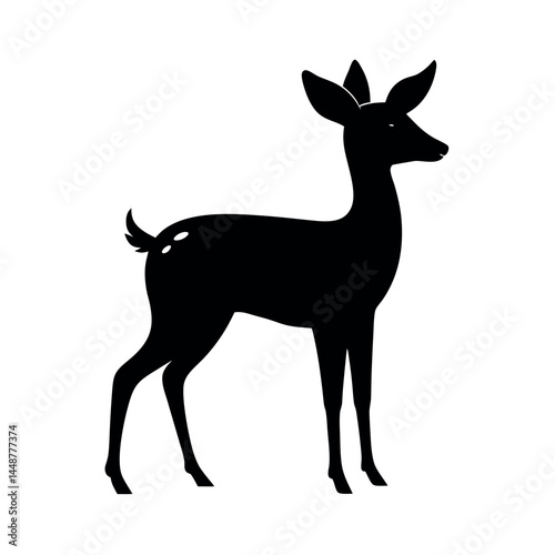 Roe Deer Mammal Vector Illustration