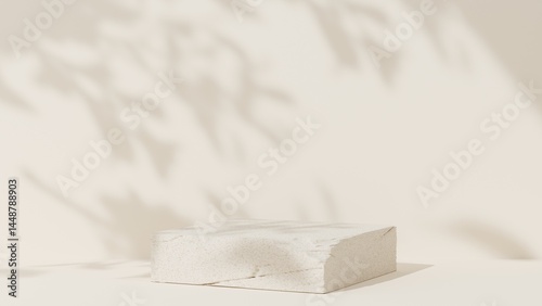 A gray stone block is isolated on white background
Автор: MicroTee