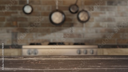 cabinets blurred design interior mockup