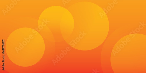 Abstract orange geometric background. Creative illustration eps 10