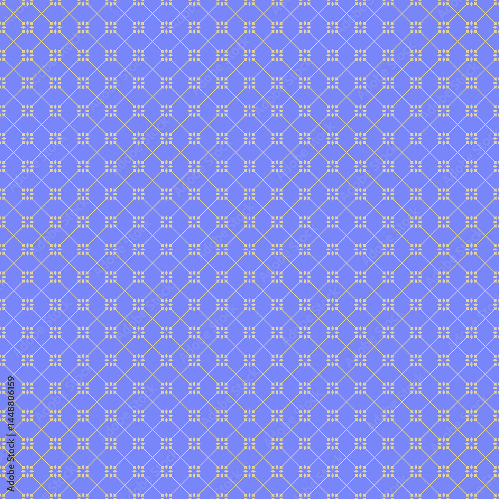 Geometric Pattern on Blue Background Geometric Pattern on Blue Background