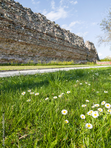Roman fortifications in town of Hisarya, Bulgaria