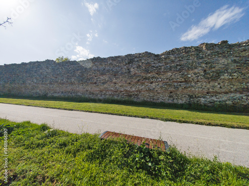 Obraz na płótnie Roman fortifications in town of Hisarya, Bulgaria w salonie