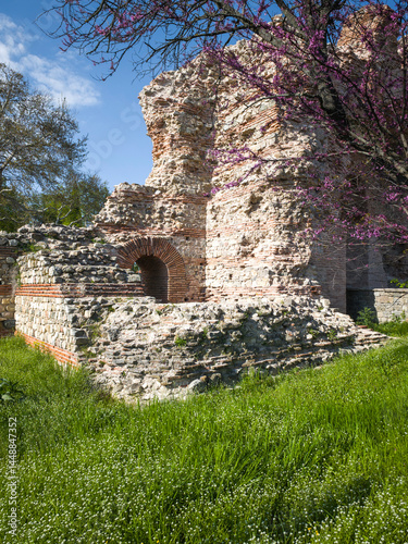 Obraz na płótnie Roman fortifications in town of Hisarya, Bulgaria w salonie