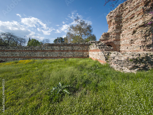 Roman fortifications in town of Hisarya, Bulgaria