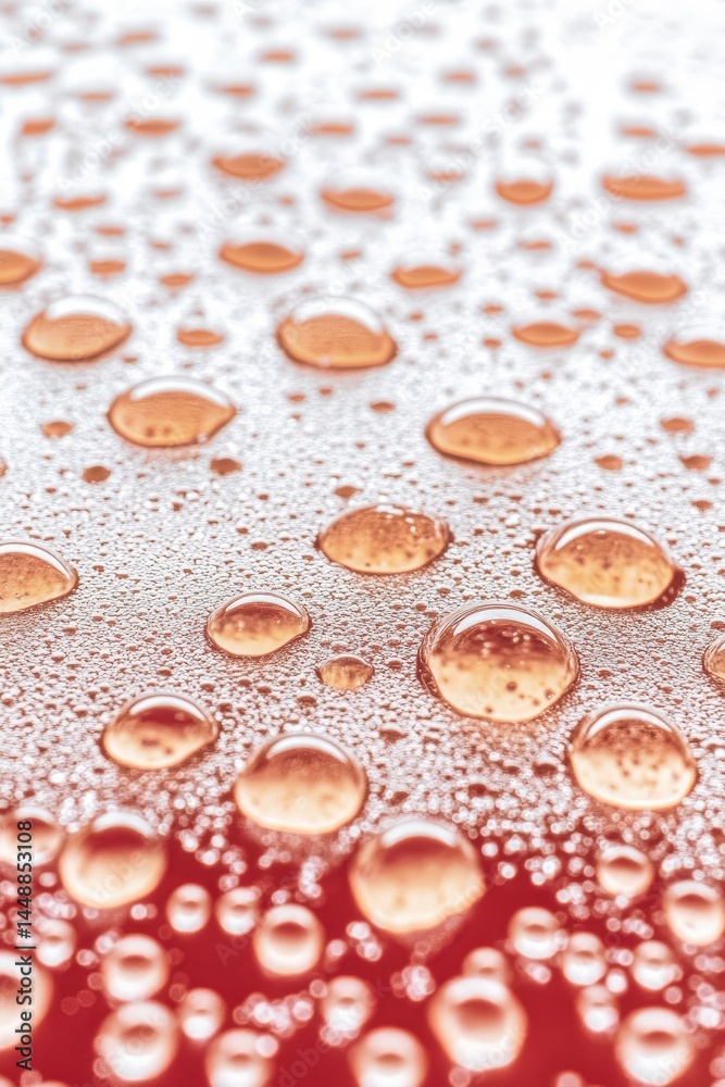 Close-up of frothy liquid with water droplets Close-up of frothy liquid with water droplets
