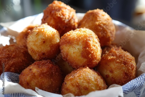 fried and cod dumplings fish meat regional salted cod fritters bacalao bites