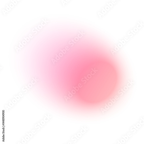 Abstract gradient background with blue and green aura, blurred modern shapes, violet bubble design, futuristic Y2K color palette. Flat vector illustration isolated on white background.