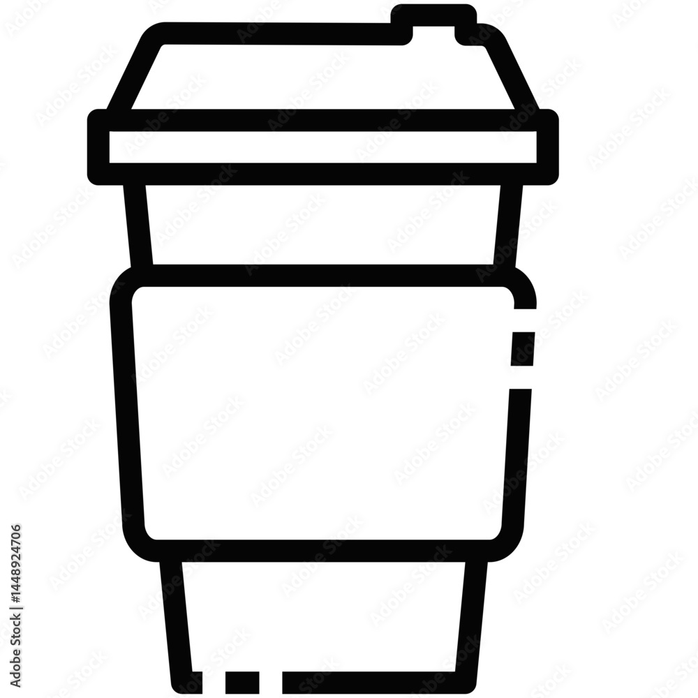 vector illustration cup coffee simple icon vector illustration cup coffee simple icon