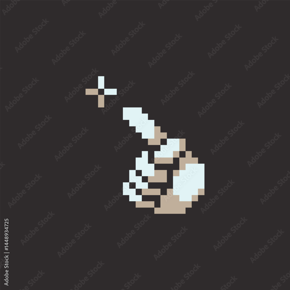 Fototapeta premium this is cursor icon in pixel art ,this item good for presentations,stickers, icons, t shirt design,game asset,logo and your project. 