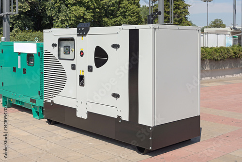 Large Auxiliary Diesel Engine Electric Power Generator