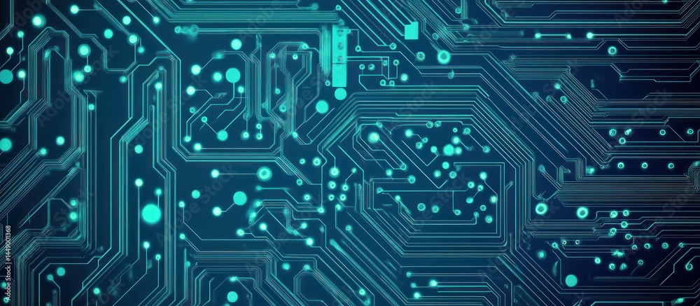 intricate circuit board design showcasing modern digital communi intricate circuit board design showcasing modern digital communi