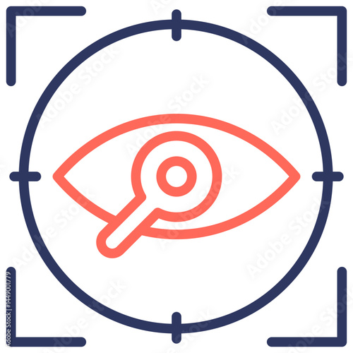 Focused Eye Icon