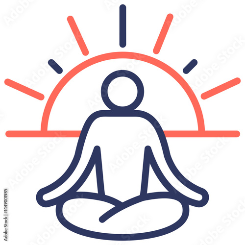 Sunrise Mindfulness Icon