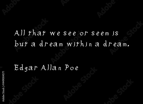 Edgar Allan Poe Quote