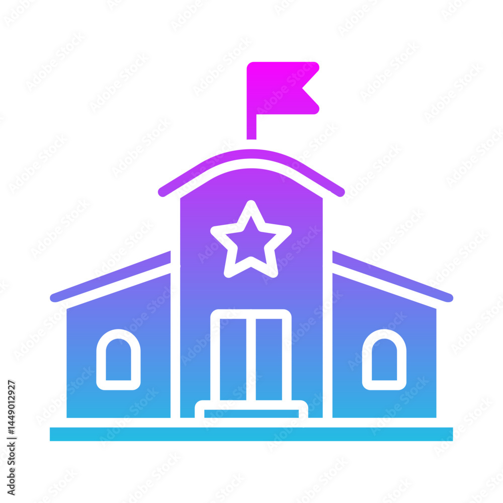 Kindergarten Icon Kindergarten Icon