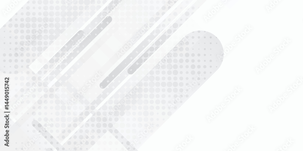 Obraz premium Abstract white background. Minimal geometric white light background abstract design. eps10.