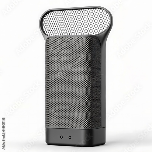 Graphite Texture Minimalist Mosquito Zapper – Ultra-Slim Design