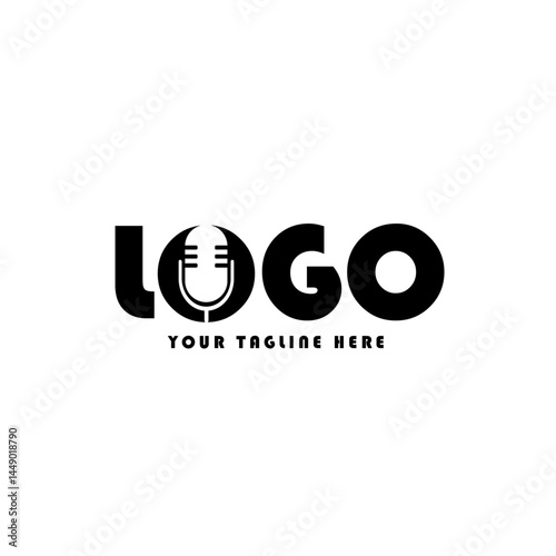 Wallpaper Mural Modern creative minimalist and professional logo design for voice. Torontodigital.ca