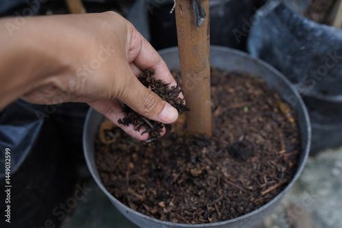 provide fertilizer to plants