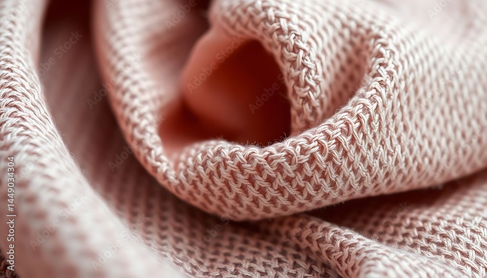 Fototapeta premium close up of a pink and white fabric