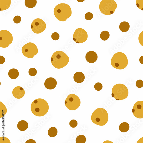 Seamless background with yellow flowers. Seamless background paper.