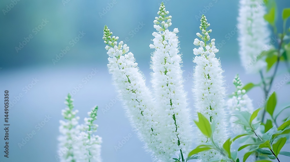 Delicate white flowers Delicate white flowers