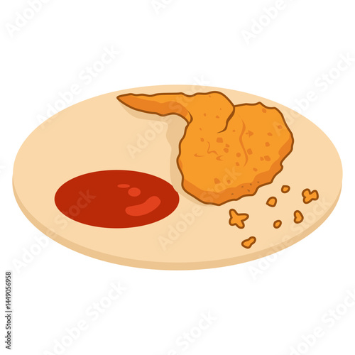 Crispy Chicken Wing with Dipping Sauce