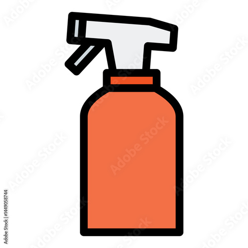 spray bottle vector