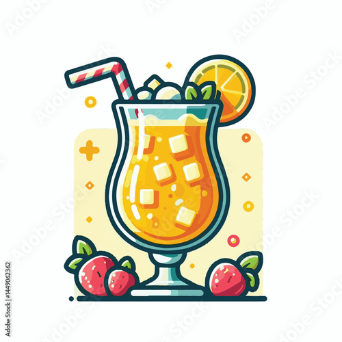 fizz, drink, beverage, fresh, mango, cocktail, orange, liquid, cold, glass, soda, juice, ice, fruit, sweet, alcohol, refreshment, food, healthy, bar, lemonade, refreshing, mint, summer, freshness, car