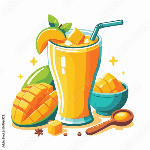 fresh, mango, healthy, fruit, cocktail, lassi, smoothie, vegetarian, summer, tropical, yellow, blended, shake, drink, lassie, background, indian, exotic, dessert, cold, yoghurt, glass, food, beverage,